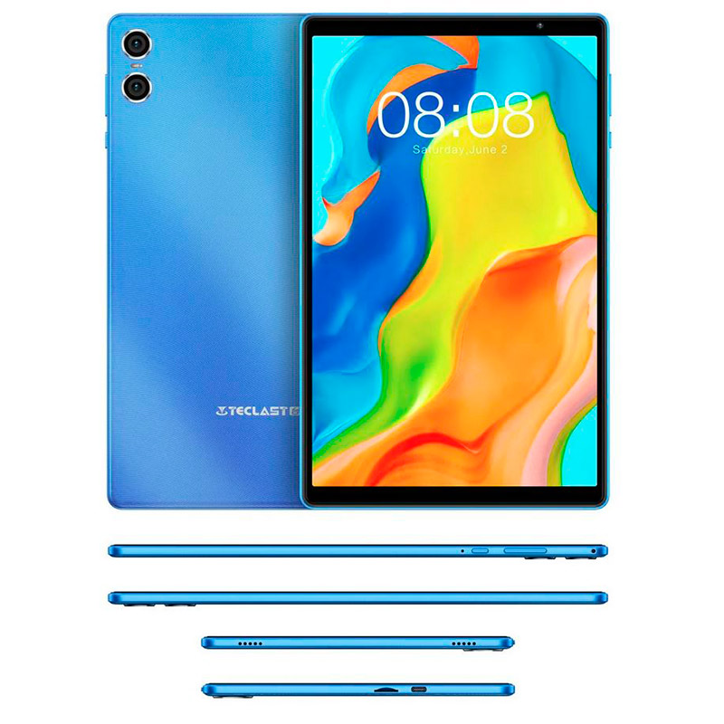 Планшет Teclast P26T 4/128Gb Light-Blue (Allwiner A523 1.8Ghz/4/128Gb/GPS/LTE/Wi-Fi/Bluetooth/Cam/10.1/1280х800/Android)