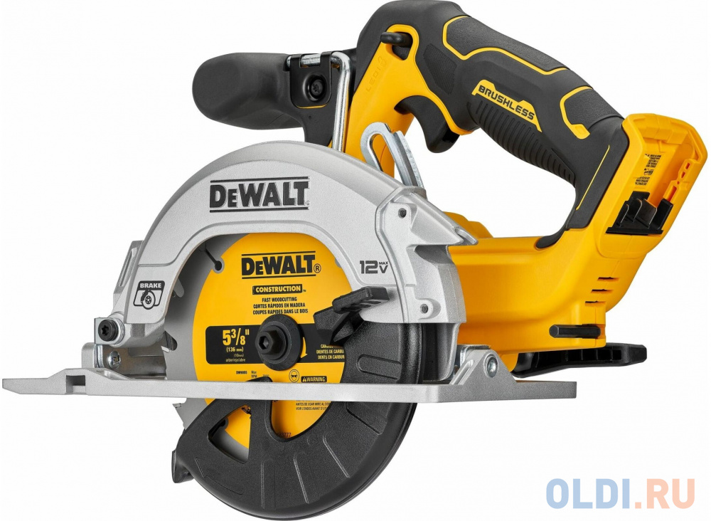 Дисковая пила DeWalt DCS512N-XJ 140мм б/бат и ЗУ