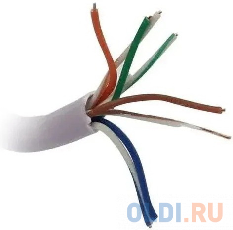 Кабель ExeGate UTP4-C5e-CCA-S24-IN-PVC-GY-100 UTP 4 пары кат.5e CCA, 24AWG, бухта 100м, серый, PVC в Москвe