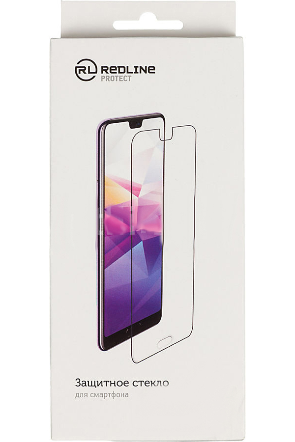 Защитный экран Red Line для Realme 8i Full Screen Tempered Glass Full Glue Black УТ000028607