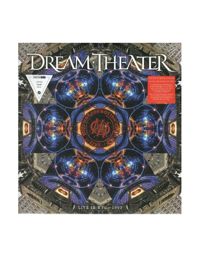 Виниловая пластинка Dream Theater, Live In NYC, 1993 (Box) (0194399895313) в Москвe