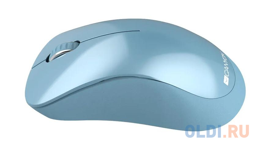 Canyon  2.4 GHz  Wireless mouse ,with 3 buttons, DPI 1200, Battery:AAA*2pcs  ,Blue67*109*38mm 0.063kg