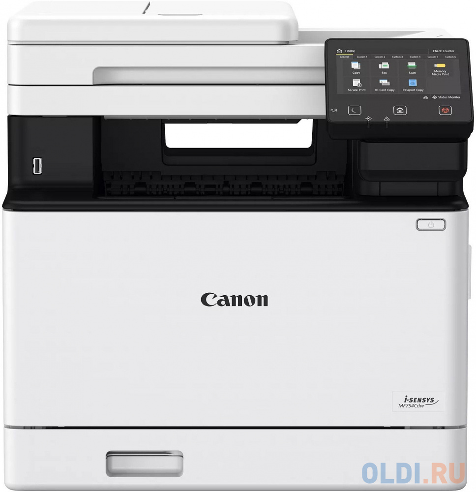 МФУ Canon i-SENSYS MF754Cdw (МФУ лазерное цветное A4, 1200x1200, 33стр/мин, 1Gb, DADF, Duplex, WiFi)