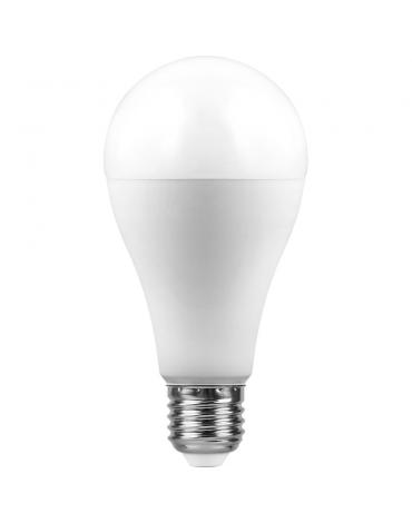 Лампа светодиодная E27 груша/A65, 25Вт, 4000K / белый, 2150лм, Feron LB-100 (25791)