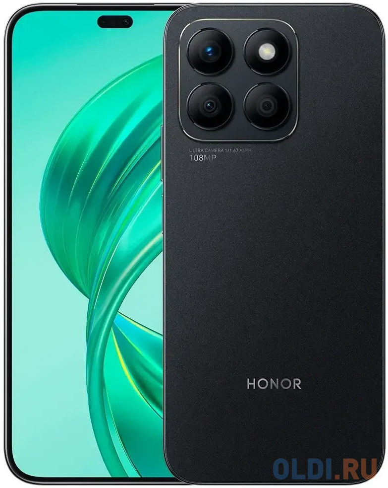 Honor X8b 8GB/256GB полночный черный (834136)