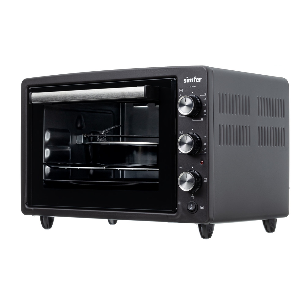 Мини-печь Simfer M3406 Albeni Comfort, 4 режима работы, с вертелом