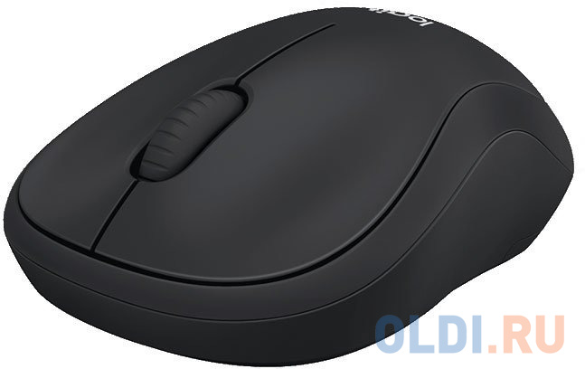 Мышь беспроводная Logitech B220 чёрный USB + радиоканал