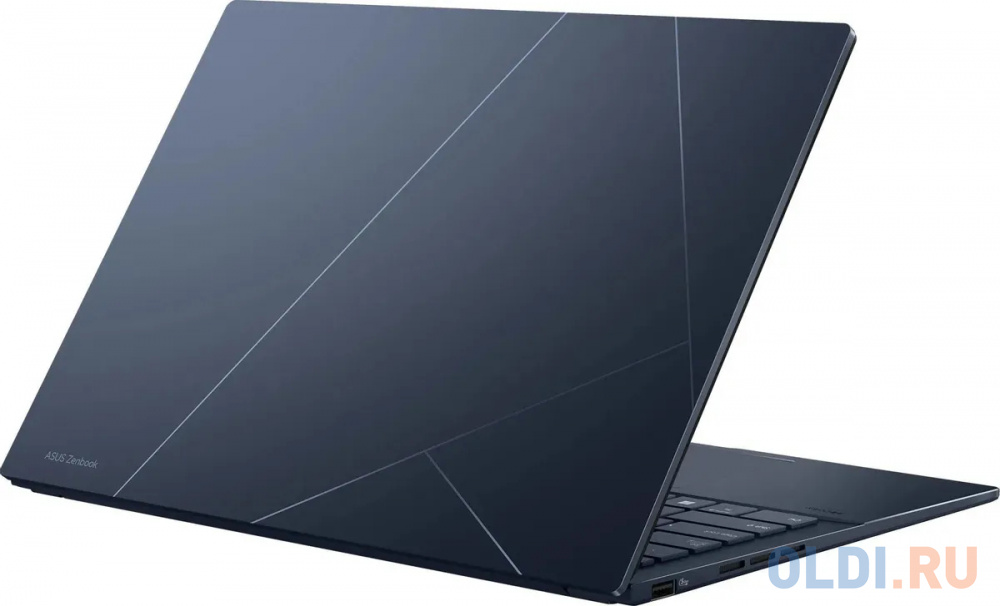 Ноутбук Asus Zenbook 14 UX3405MA-QD489 Core Ultra 5 125H 16Gb SSD1Tb Intel Arc 14" OLED FHD+ (1920x1200) noOS blue WiFi BT Cam Bag (90NB11R1-M00S