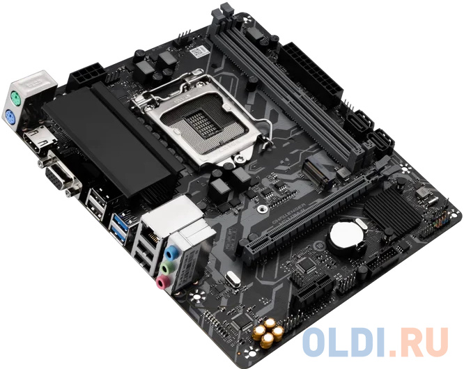 Материнская плата Maxsun <MS-Challenger H510M-R> LGA1200 <H510> 1*PCIEx16, 1*PCIEx1, 1*M.2 , 4*SATA3, VGA+HDMI, mATX, 2*DDR4 в Москвe