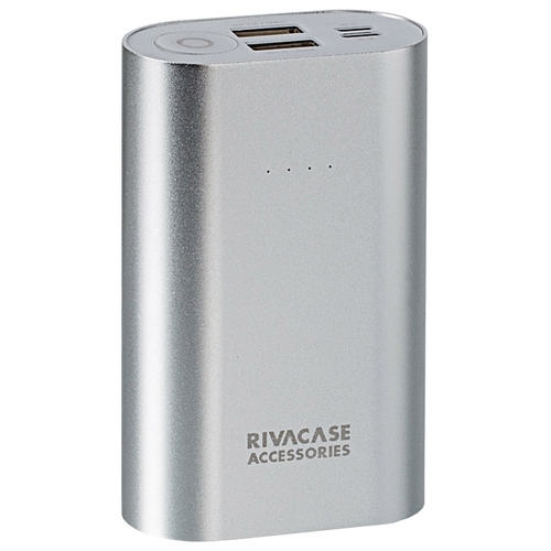 Портативный аккумулятор RivaCase Rivapower VA1010 SD1, 10000mAh, 2xUSB, 2.1A (4260403570586)