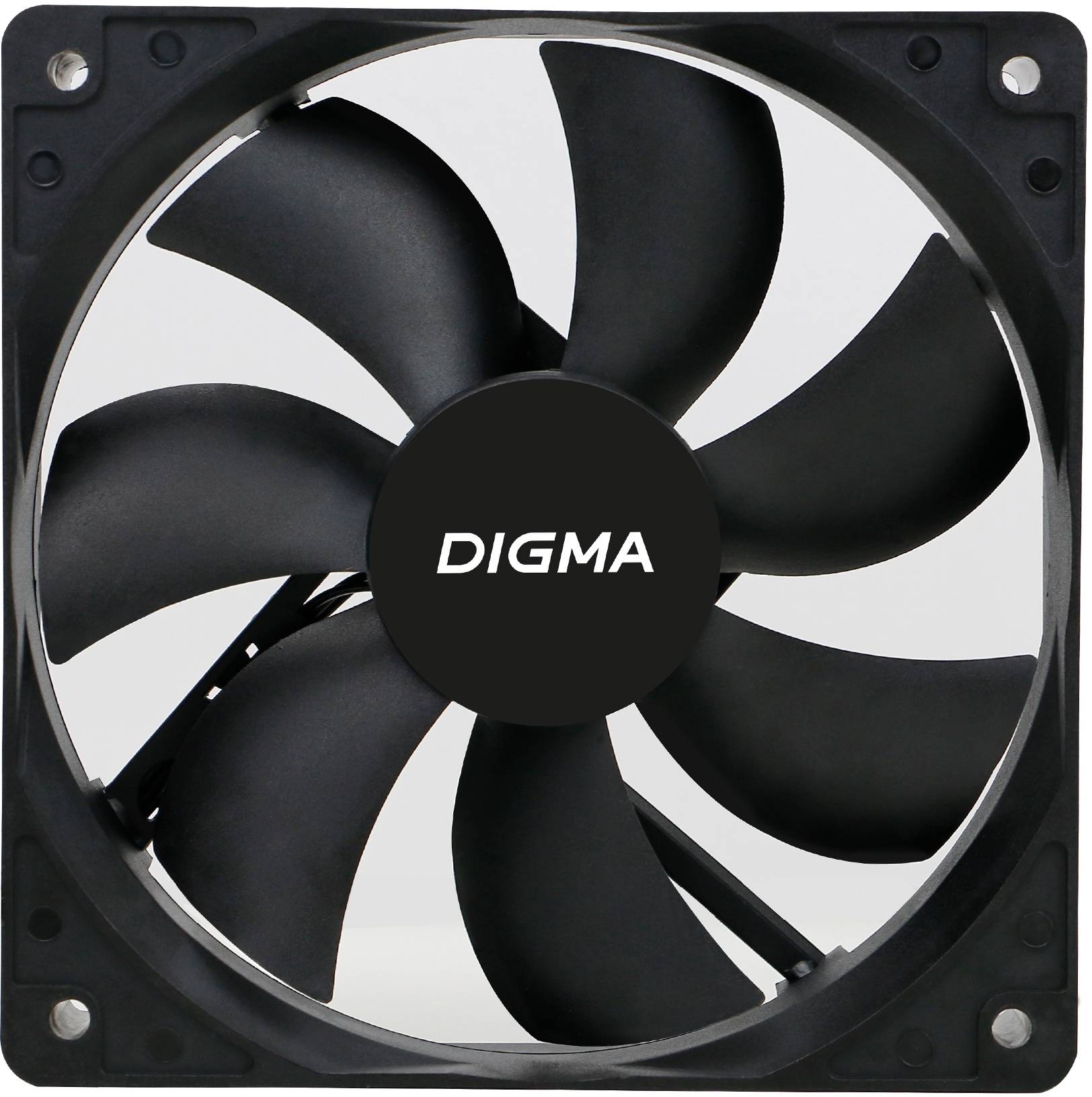Вентилятор Digma DFAN-120-7, размер 120x120x25мм