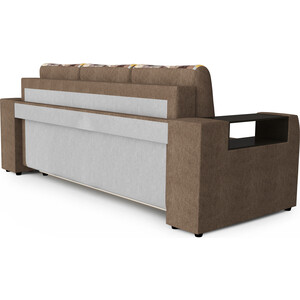 Диван-кровать Сильва Версаль СК модель 008 сноу броун /савана латте (SLV101910)