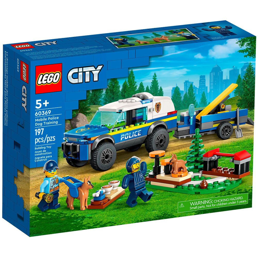 LEGO City Дрессировка собак мобильной полиции 60369