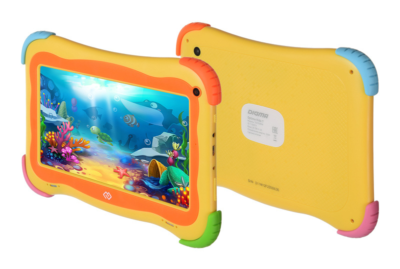 Планшет Digma Optima Kids 7 16Gb разноцветный (TS7203RW2) в Москвe