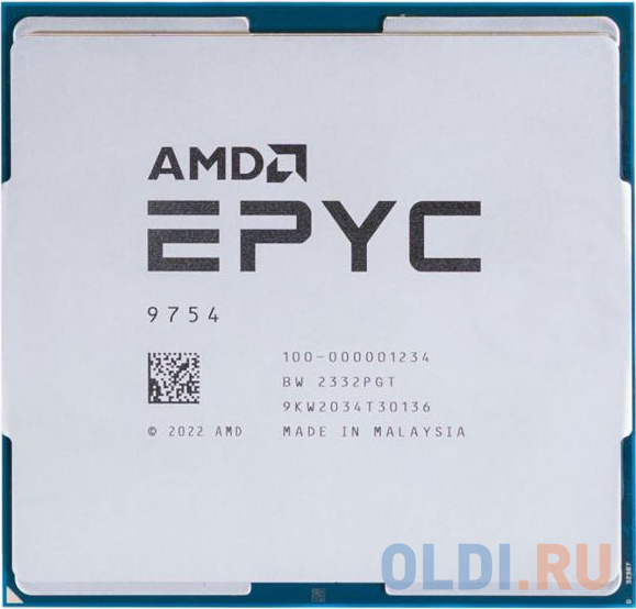 Процессор EPYC X128 9754 SP5 OEM 360W 2250 100-000001234 AMD в Москвe