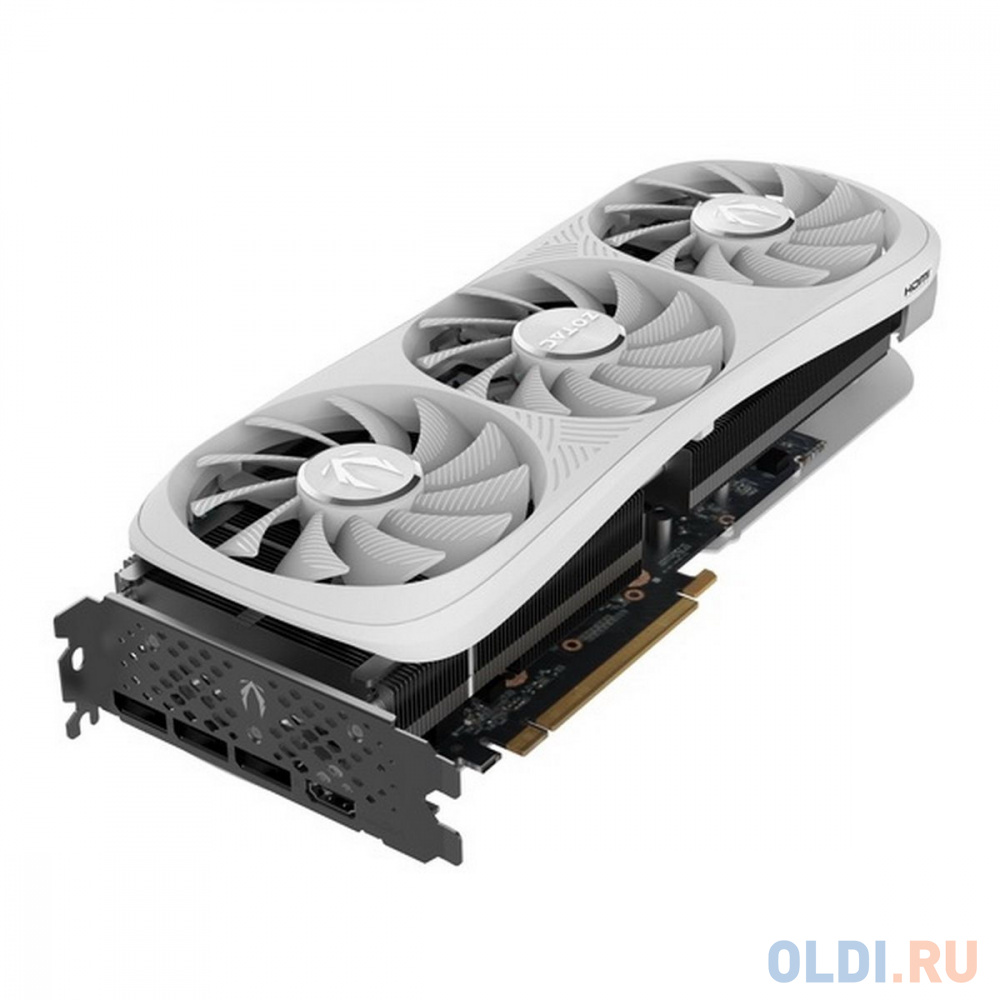 Видеокарта Zotac RTX4070Ti SUPER TRINITY OC WHITE ED 16GB GDDR6X 256bit 3xDP HDMI 3FAN Premium Pack в Москвe