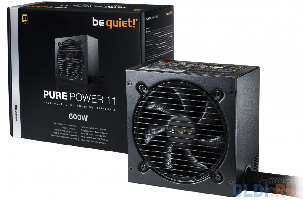 Блок питания Be quiet PURE POWER 11 600W 600 Вт