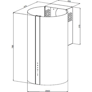 Вытяжка Kuppersberg VORTEX B