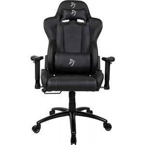Компьютерное кресло Arozzi Inizio black PU grey logo INIZIO-PU-BKGY