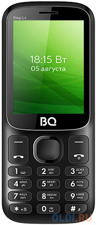 BQ 2440 Step L+ Black Мобильный телефон