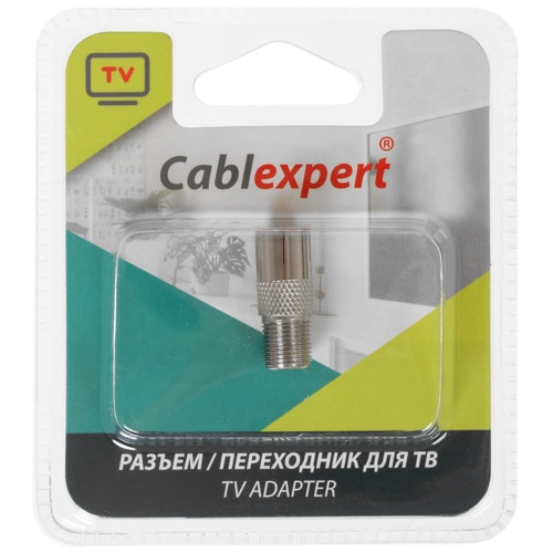Переходник (адаптер) F-TV(F) Cablexpert (APL-FTVF-01)