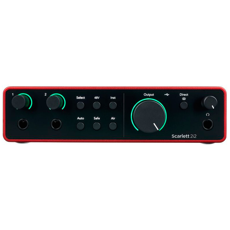 Аудиоинтерфейс Focusrite Scarlett 2i2 4th Gen в Москвe