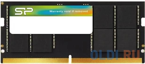 Память DDR4 16GB 5600MHz Silicon Power SP016GBSVU560F02 Xpower Turbine RTL PC4-38400 CL46 SO-DIMM 288-pin 1.1В kit single rank Ret в Москвe