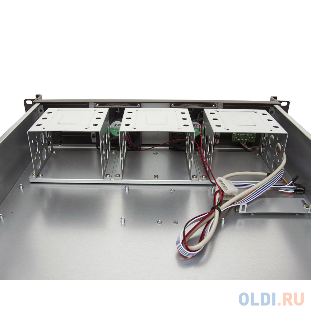 Exegate EX292583RUS Серверный корпус ExeGate Pro 2U420-06 <RM 19", высота 2U, глубина 420, БП 2U-700ADS, USB>