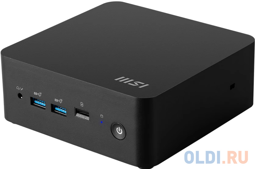 Неттоп MSI Cubi NUC 1M-052BRU Core 5 120U (1.4) Graphics CR noOS GbitEth WiFi BT 120W черный (936-B0B111-052)