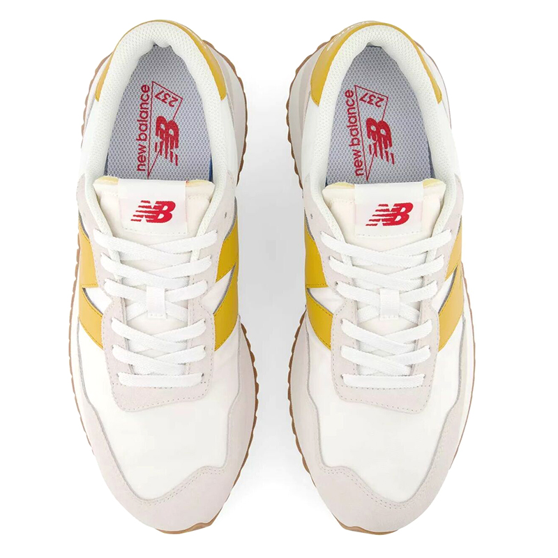 Кроссовки New Balance 237 р.11 US White-Yellow MS237CS