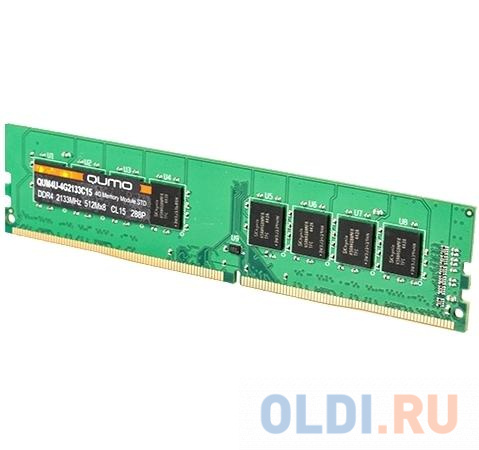 Оперативная память для ноутбуков SO-DDR4 4Gb PC17000 2133MHz QUMO QUM4S-4G2133C15