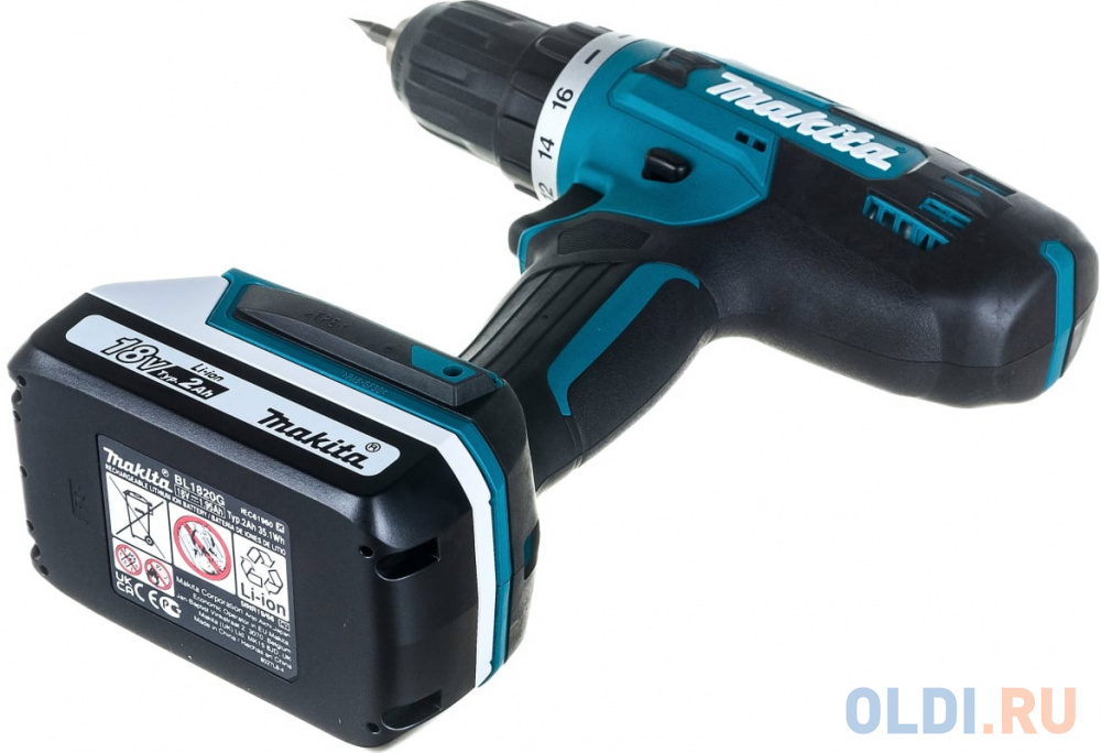 Дрель-шуруповёрт Makita HP 488 DWAE