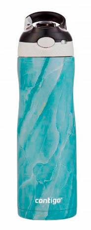 Термос-бутылка Contigo Ashland Couture Chill, 0.59л, голубой (2127680)