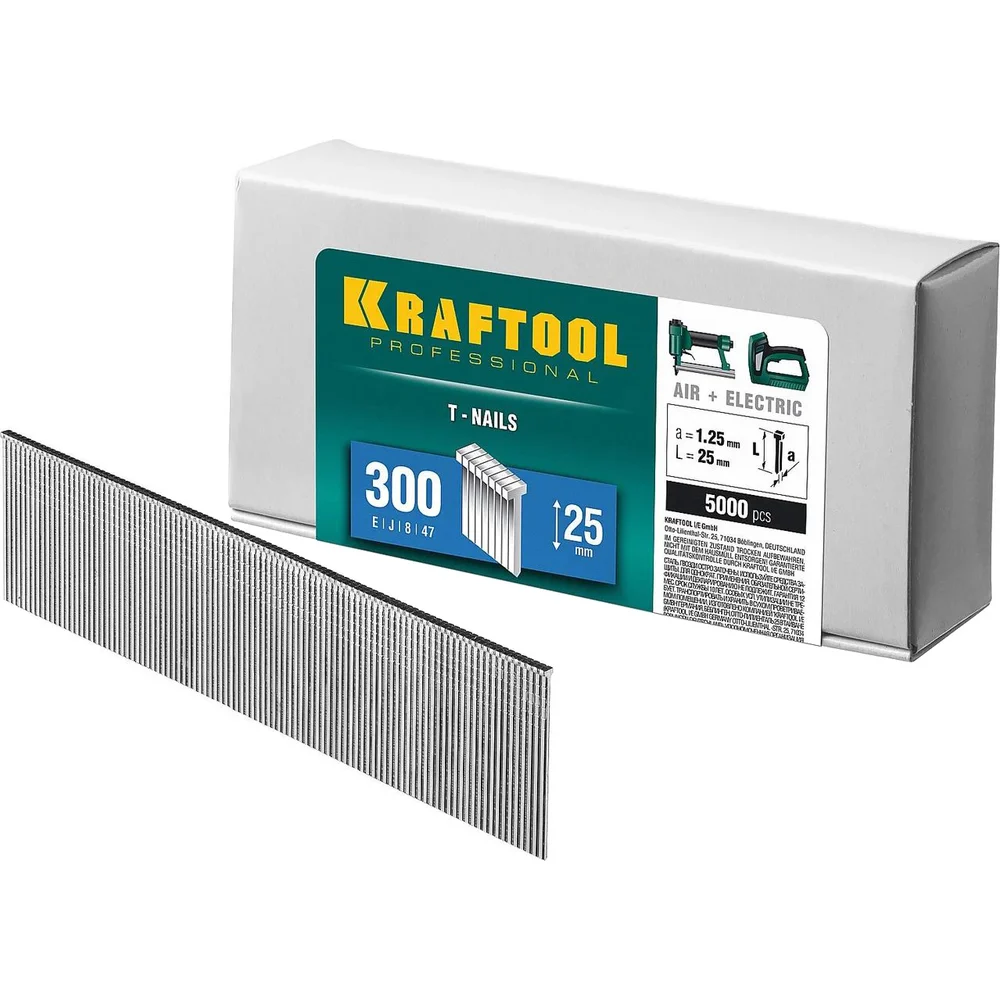 Гвозди для нейлера KRAFTOOL