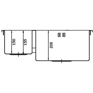 Кухонная мойка Seaman Eco Marino SMB-6151DRS.A в Москвe