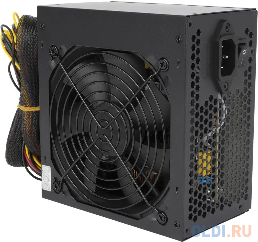 Блок питания Hiper ATX 650W HPC-650 80+ (24+4+4pin) APFC 120mm fan 4xSATA