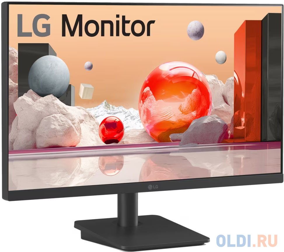 Монитор LG 24.5" 25MS500-B черный IPS LED 16:9 HDMI матовая 1000:1 250cd 178гр/178гр 1920x1080 100Hz FHD 2.6кг