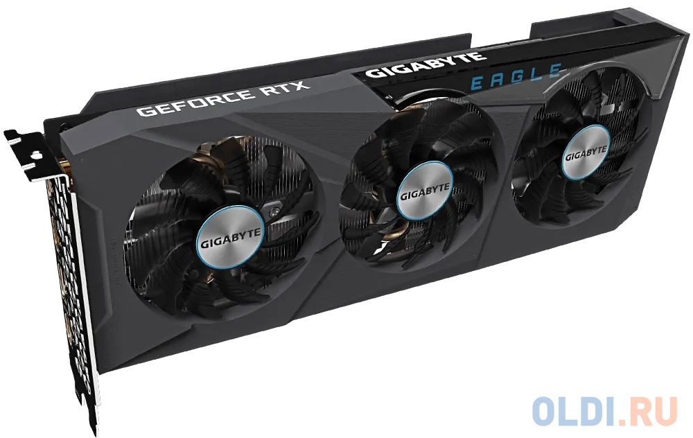 Видеокарта GigaByte nVidia GeForce RTX 3060 Ti EAGLE OC D6X 8G 8192Mb