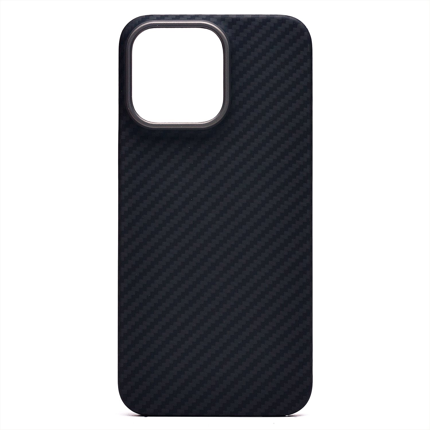Чехол-накладка K-Doo Kevlar для смартфона Apple iPhone 15 Pro Max, кевлар, черный (231030)