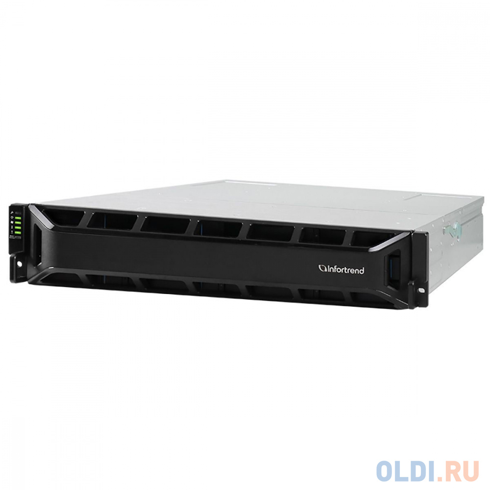 Сетевой накопитель Infortrend GSe 10122-D 2U/12bay, supports NAS, block, object storage and cloud gateway, sing le controller subsystem including 1x12 в Москвe