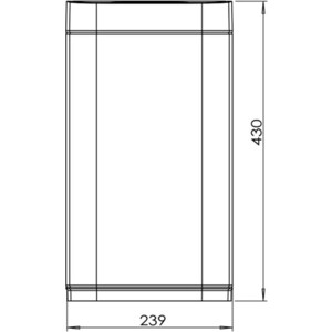 Ведро для мусора Java сенсорное, 12 л, сатин (S-883-12L)