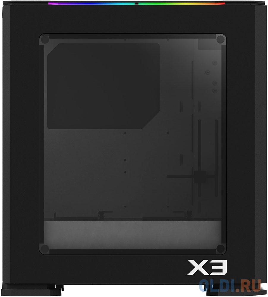 Корпус ATX Zalman X3 Без БП чёрный