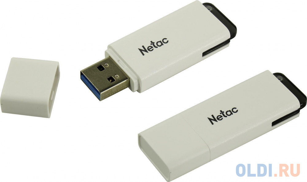 Флешка 256Gb Netac NT03U185N-256G-30WH USB 3.0 белый