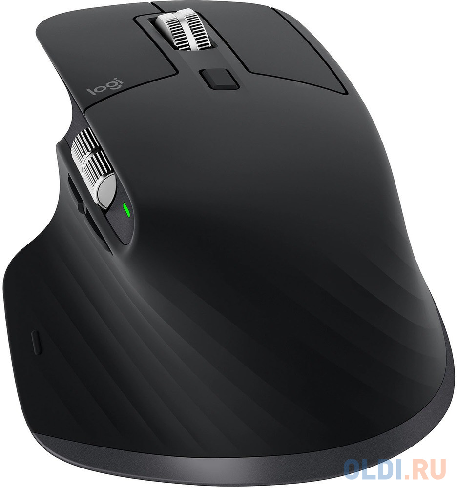 Logitech Мышь беспроводная MX MASTER 3, оптическая, 4000 dpi, Bluetooth/Радио, Li-pol, графитовый.