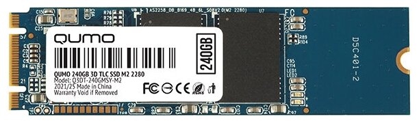 Накопитель SSD Qumo Novation 240Gb (Q3DT-240GMSY-M2) в Москвe