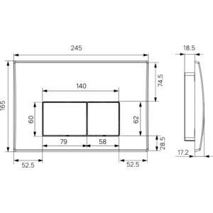 Инсталляция для унитаза IDDIS Optima Home с белой клавишей (OPH0000i32K)