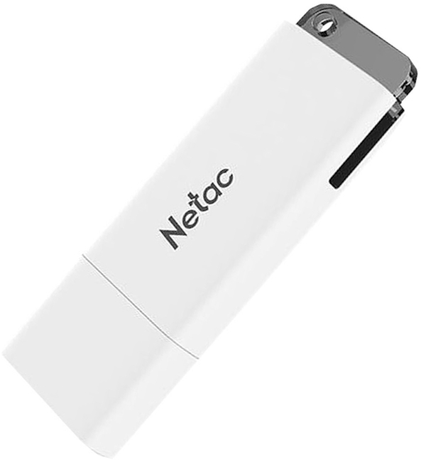 Флешка Netac U185 128Gb (NT03U185N-128G-20WH) белая в Москвe