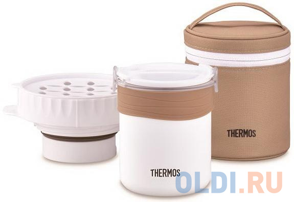 Термос THERMOS JBS-360 0,36л бежевый белый в Москвe