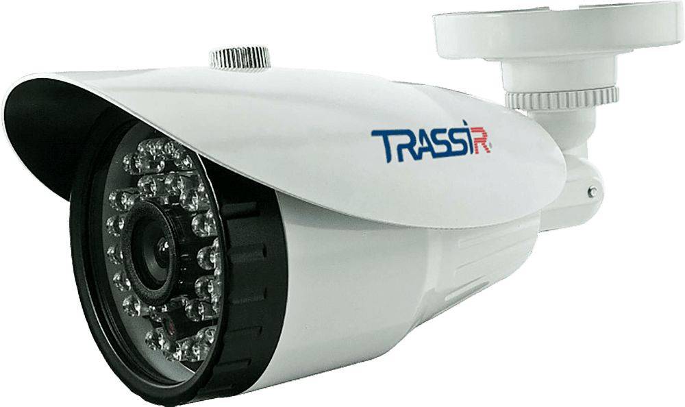 Камера видеонаблюдения Trassir TR-D2B5-noPOE белый