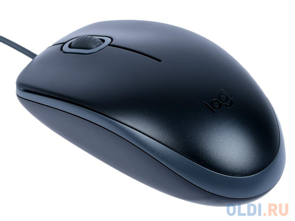 Мышь (910-005508) Logitech Mouse B110, SILENT Black